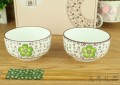 2碗2筷套装碗 陶瓷礼品活动促销餐具