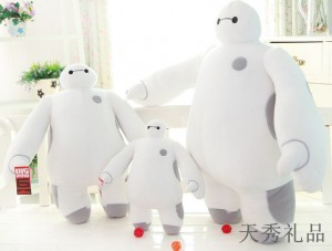 男大白胖子毛绒玩具
