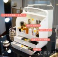 网红化妆品收纳盒大容量防水防尘旅行便捷化妆箱箱